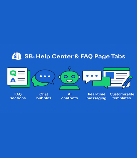 Enhance Your Shopify Store Support with SB: Help Center & FAQ Page Tabs